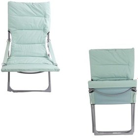 Resim T.concept Konforlu Katlanabilir, Yıkanabilir Kılıf, Metal Kamp Sandalye Yeşil Renk Yeşil 