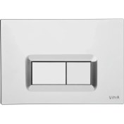 Resim VitrA Loop R 740-0680 Kumanda Paneli, Parlak Krom 