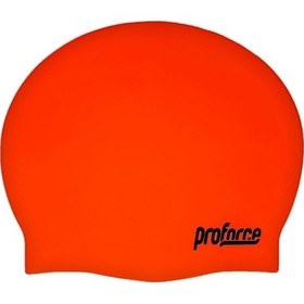 Resim Silikon Bone Yüzücü Havuz Ve Deniz Bonesi Kırmızı 