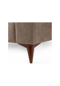 Resim Modern Konik Ayak - Ceviz Renk, 15 Cm Yükseklik, Vidalar Dahil Abanoz 
