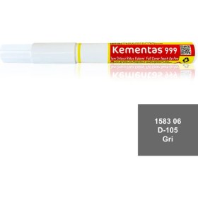 Resim Kementaş Tam Örtücü Rötuş Kalemleri 1583 06 D-105 Gri Tam Örtücü Rötuş Kalemi 