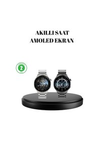 Resim Akıllı Saat Nfc - Bluetooth Arama Ve Kablosuz Şarj Özellikli 
