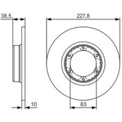 Resim BOSCH 0986479R65 Fr 7700502515 (WC496285) (Fiyat:2 Adet İçindir) 