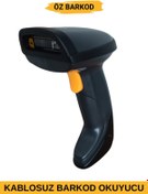 Resim ÖZ BARKOD KABLOSUZ EL TİPİ BARKOD OKUYUCU - 1D - USB 