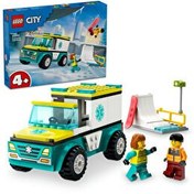 Resim LEGO City Acil Ambulansı ve Snowboardcu 60403 