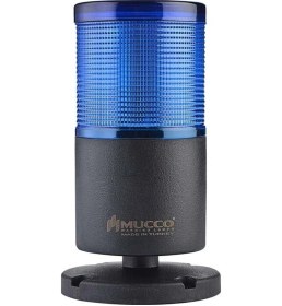 Resim 1 Katlı Döner - Buzzer Işık Kolon Işık 220v Ac Snt-7012-db1-mavi-117217 Diğer 