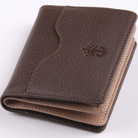 Resim Ancora Leather Hakiki Deri Kartlık-26207 Kahverengi - Camel 
