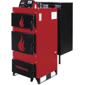 Resim THERMALL T-150 Power Dilimli(BAFILLI) Otomatik Yüklemeli Kalorifer Kazanı (150.000 KCAL/H - 174 KW) 