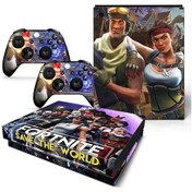 Resim Aircraft Jzcat Xbox One X Konsol Tam Gövde Çıkartması - 12 