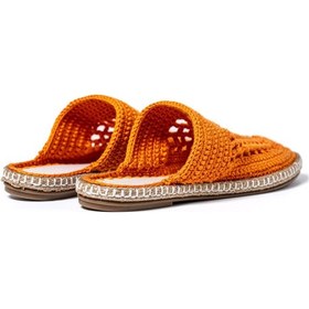 Resim Terlik Kadın Bbs Jmy John May Knitwear Slippers Orange Turuncu 