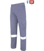 Resim My Form Wınto 7/7 Gabardin Pamuklu Kumaş Teknik Pantolon-2142-grı Gri 