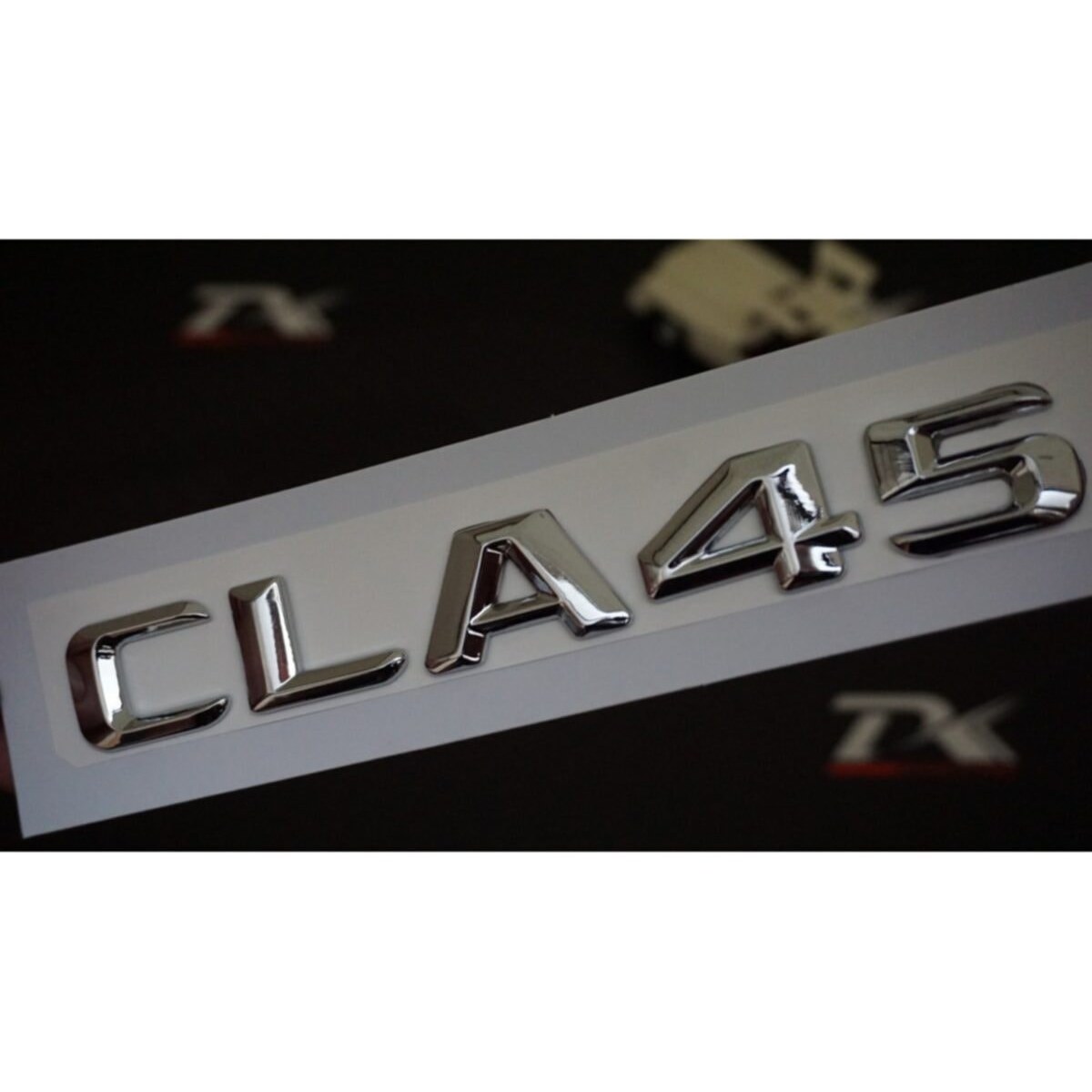Genel Markalar Mercedes Benz Cla45 Bagaj Krom Metal 3m 3d Yazı Logo ...