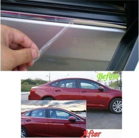 Resim 18 Mm 3D Dekoratif Krom Nikelaj Şerit Çıta Panjur Kalın Şerit 