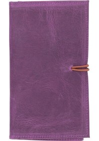 Resim Deri Kablo Aksesuar Taşıma Çantası Antik Mor 