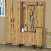 Resim Kalender Dekor Rose-1-2-4 Portmanto Vestiyer Ayakkabılık RS04 