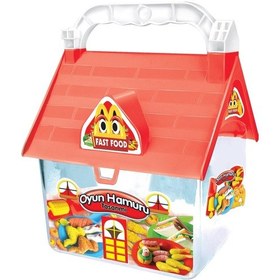 Resim Armağan Oyuncak Fast Food Oyun Hamuru Tasarım Seti 