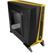 Resim Corsair Carbide SPEC-Alpha Siyah/Sarı Pencereli Gaming Mid TOWER KASA ( PSU YOK ) CC-9011094-WW 