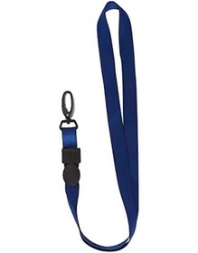 Resim K-1502 Pls Plastik Akrep Kancalı Kart Askı İpi 1,5cm 50'li Kutu - Lacivert 