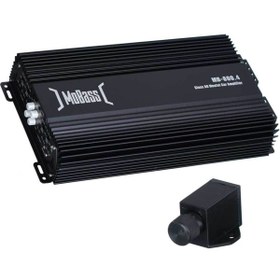 Resim Mobass 4 Kanal 800 W Bass Kontrollü Oto Amfi Mb-800.4 
