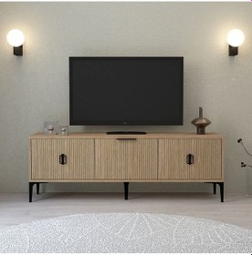 Resim 3503 Neva Tv Ünitesi 150 Cm 3 Kapaklı Yunus - Sepet Tv Sehpası Yunus - Sepet 