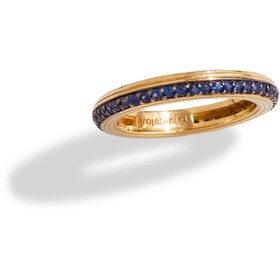 Resim Basic Eternity Sapphire Ring - 12 
