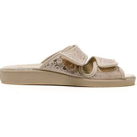 Resim Sandalet Kadın 5688 Green Life Stretch Women's Footwear Beige Bej 