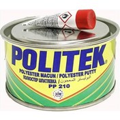 Resim Politek Polyester Çelik Macun 1000 Gr. Sarı Renkli 