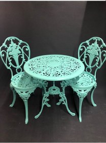 Resim Aluminyumdokumcu Güllü Sandalye İki Osmanlı 