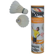 Resim Voit S100 Kaz Tüyü Badminton Topu 