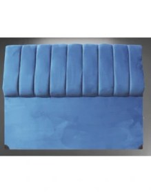 Resim Bengi Ticaret Başlık Alc Sante Model 150 cm Suni Deri Kumaş Modern Kapitone Mavi Renk El Yapımı 