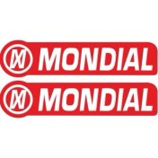 Resim SKM Mondial Mondial Kırmızı Cg Depo Yan Damla Sticker 