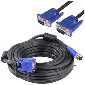 Resim Ht-vga15 15 Pin Erkek/erkek 15 Metre Vga Görüntü Aktarma Kablosu 