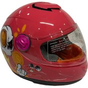 Resim Free-M Sy 118 Kuru Kafa Full Face Çocuk Kaskı Pembe 