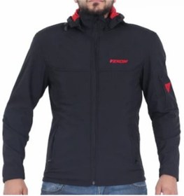 Resim Jaws Soft Shell Ceket- Motosiklet Montu(siyah) 