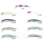 Resim Turko 70 MM 3.8 GR Kurşun Arkası Rapala Maket Balık - TY-01 