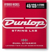 Resim Jim Dunlop DBHYN45125 Hybrid Nickel Bas Gitar Teli (45-125) 