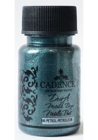 Resim Cadence Dora Metalik Boya 50Ml - 140 Petrol 