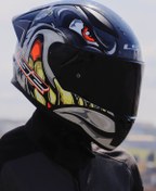 Resim LS2 Rapıd 2 Race Spox Gri-kırmızı Kask 