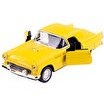 Resim Die Cast 1:32 Klasik Çek Bırak Araba Sarı 