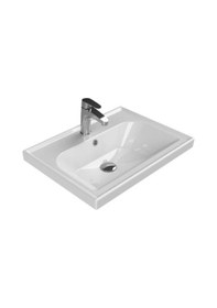 Resim Turkuaz Seramik Frame Etajerli Lavabo 60 x 45 CM 