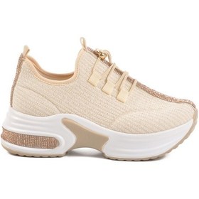 Resim Aspor Bej Kadın Sneaker Çok Renkli 