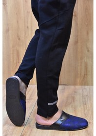 Resim Prego Saran Poli Hafif Taban Damat Erkek Ev Terliği Laci Laci 