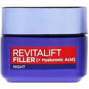 Resim Loreal Paris Revitalift Filler Nemlendirici Gece Kremi 50 ml 