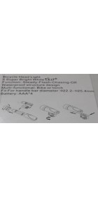 Resim KNT Bisiklet Farı 