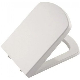 Resim Premium Lüks Kare Amartisörlü Yavaş Kapanan Klozet Kapağı Çok Renkli 