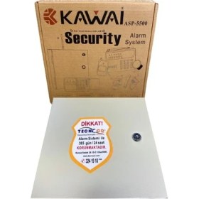 Resim Kawai Kablolu Alarm Sistemi + Keypad Telefon Arama Modüllü Kawai ASP-5500 