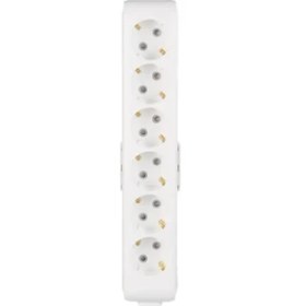 Resim Pack Viko Multi-Let 6lı Topraklı Ç.k Klemensli Priz, Beyaz 