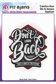 Resim F17 Ajans Ütü ile Yapışan Tekstil DTF Transfer Baskı 