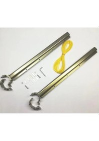 Resim Alüminyum Yuvarlak Çamaşırlık Bronz 