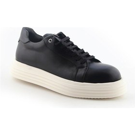 Resim Sneaker Günlük Erkek E9402 John May Paris Siyah Bambi Siyah 